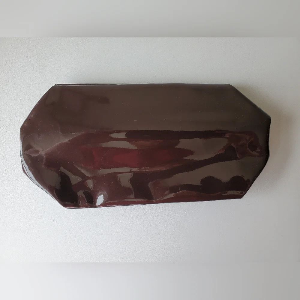 Estée Lauder | Dark Burgundy/Brown Travel Cosmetics Makeup Pouch NWOT